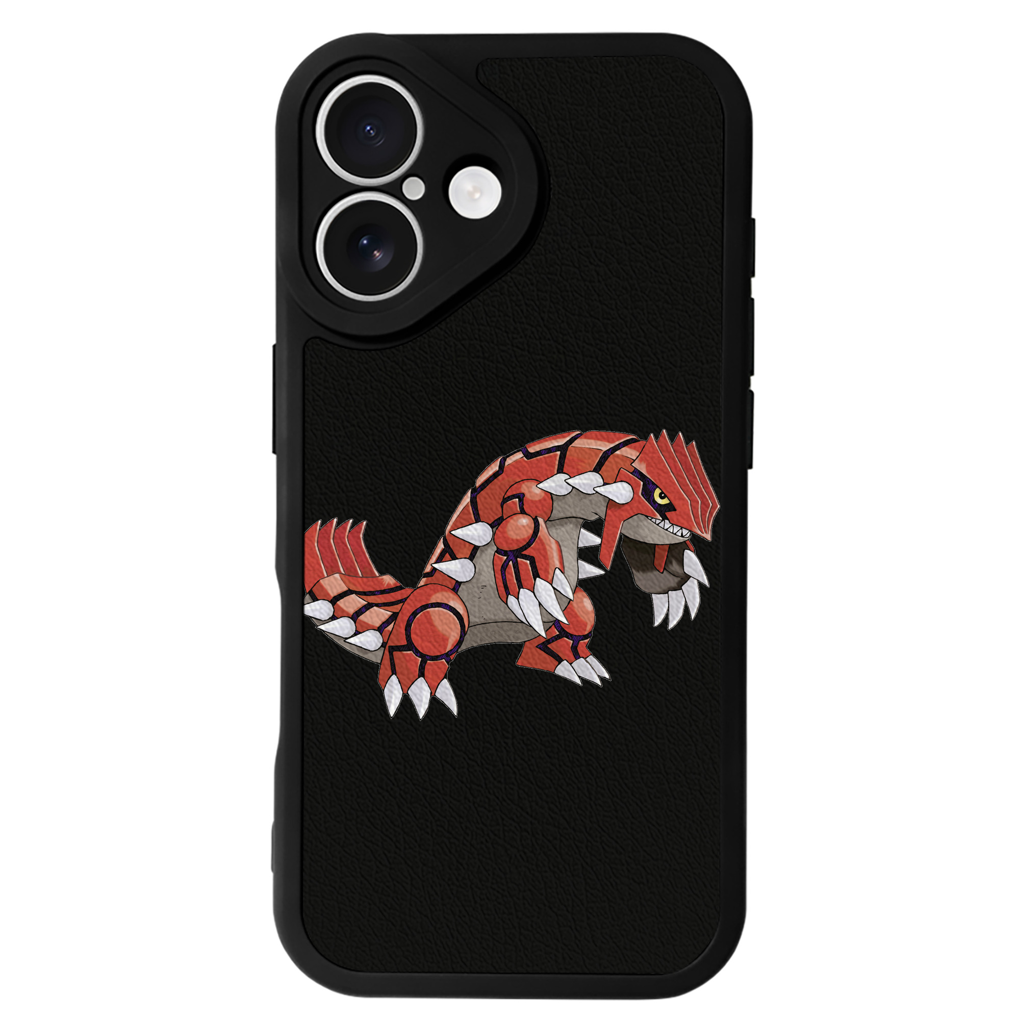 （画像用） ポケットモンスター Pokémon 【iPhone 16シリーズ対応】シリコンスマホケース（レザー調） 材質：シリコン